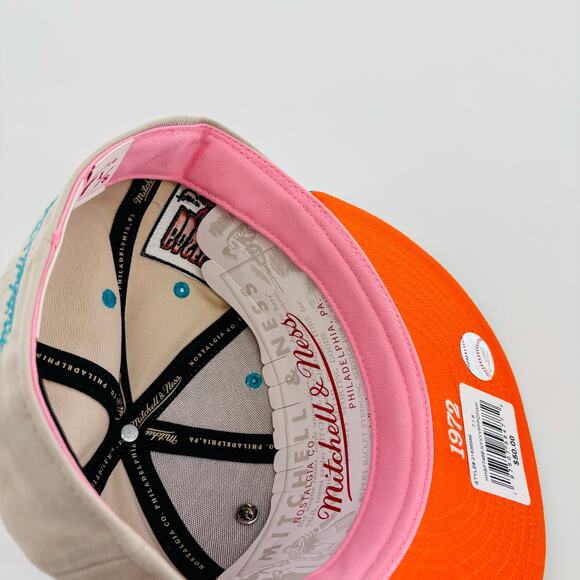 New York Yankees Hat Cap Fitted 7 1/8 Mens Blue Grey Side Patch Vintage MLB - Picture 7 of 7